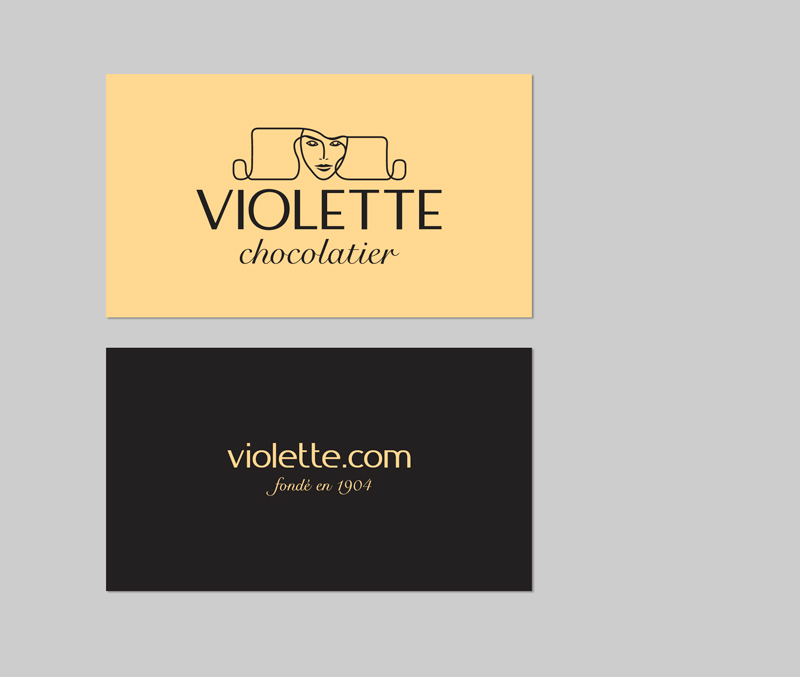 比利時(shí)Violette巧克力品牌VI設(shè)計(jì)